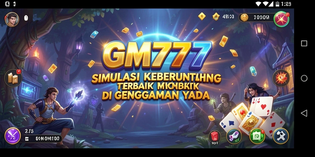 Tampilan menakjubkan dari gameplay simulasi GM777 yang mengasyikkan.