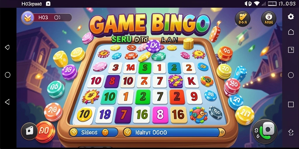 Screenshot utama H03 menampilkan gameplay seru Bingo yang menarik.