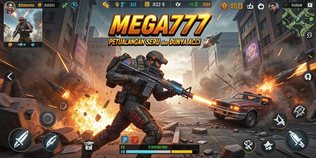 Gameplay menegangkan dengan aksi cepat dan grafis menarik.