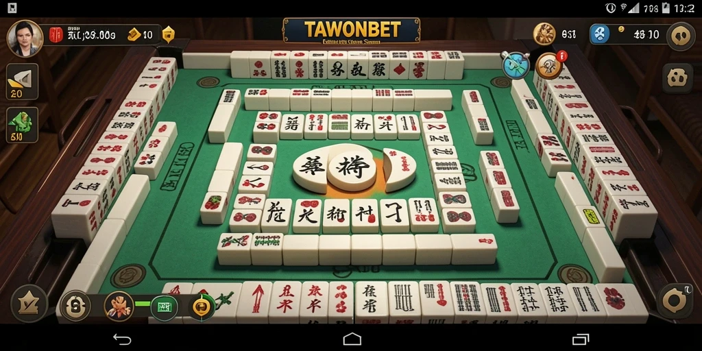 Screenshot permainan Mahjong yang menarik dan seru di TAWONBET.